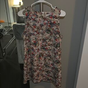 Multicolor Floral Dress Sleeveless Dress